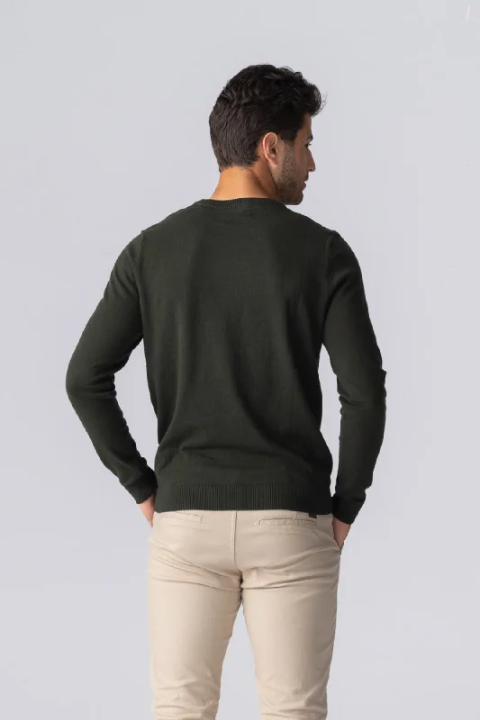 pullover-rundhals-army