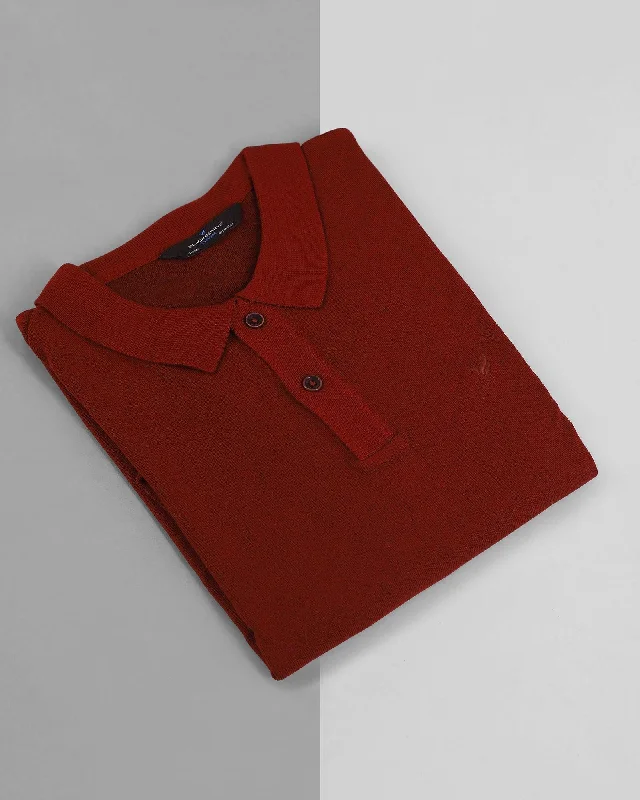 solid-polo-neck-sweater-in-rust-beet