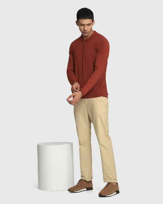 solid-polo-neck-sweater-in-rust-beet