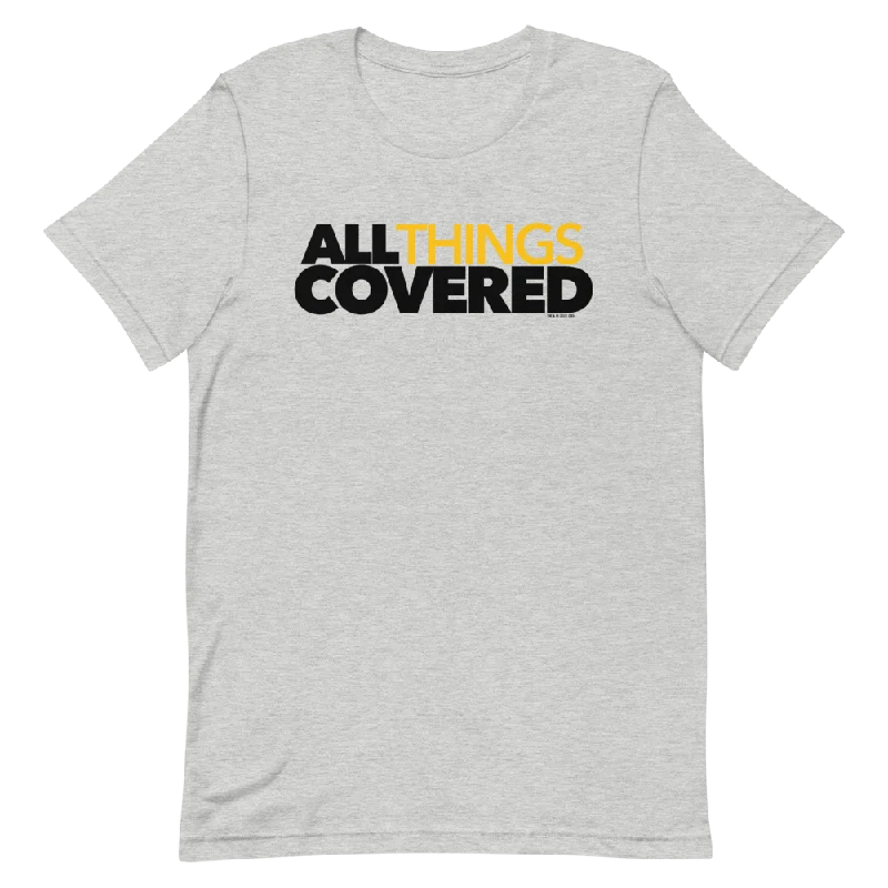 All Things Covered Podcast Logo Adult Short Sleeve T-Shirt