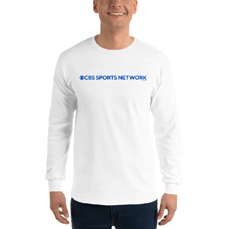 cbs-sports-fantasy-cbs-sports-network-logo-adult-long-sleeve-t-shirt