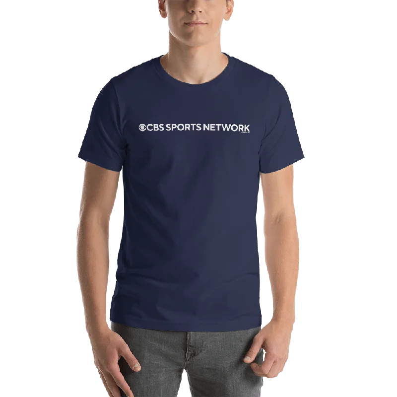 cbs-sports-fantasy-cbs-sports-network-logo-adult-short-sleeve-t-shirt