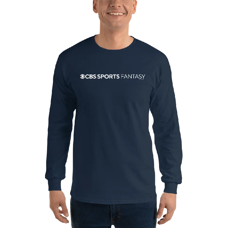 cbs-sports-fantasy-logo-adult-long-sleeve-t-shirt