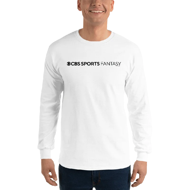 cbs-sports-fantasy-logo-adult-long-sleeve-t-shirt