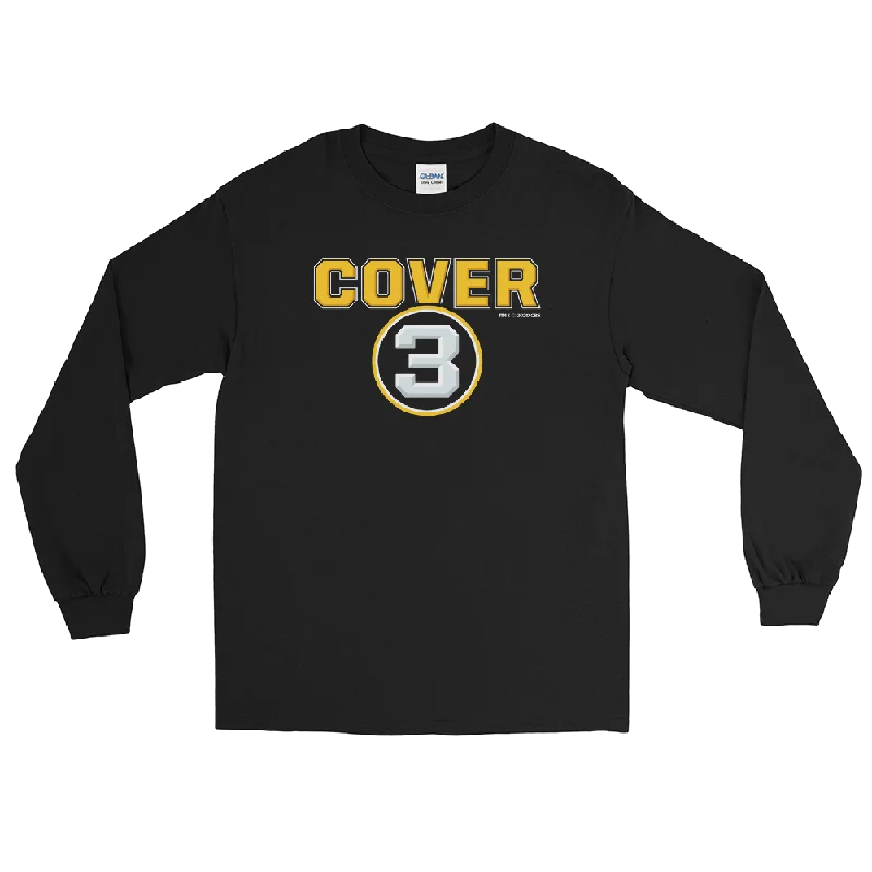 Cover 3 Logo Adult Long Sleeve T-Shirt