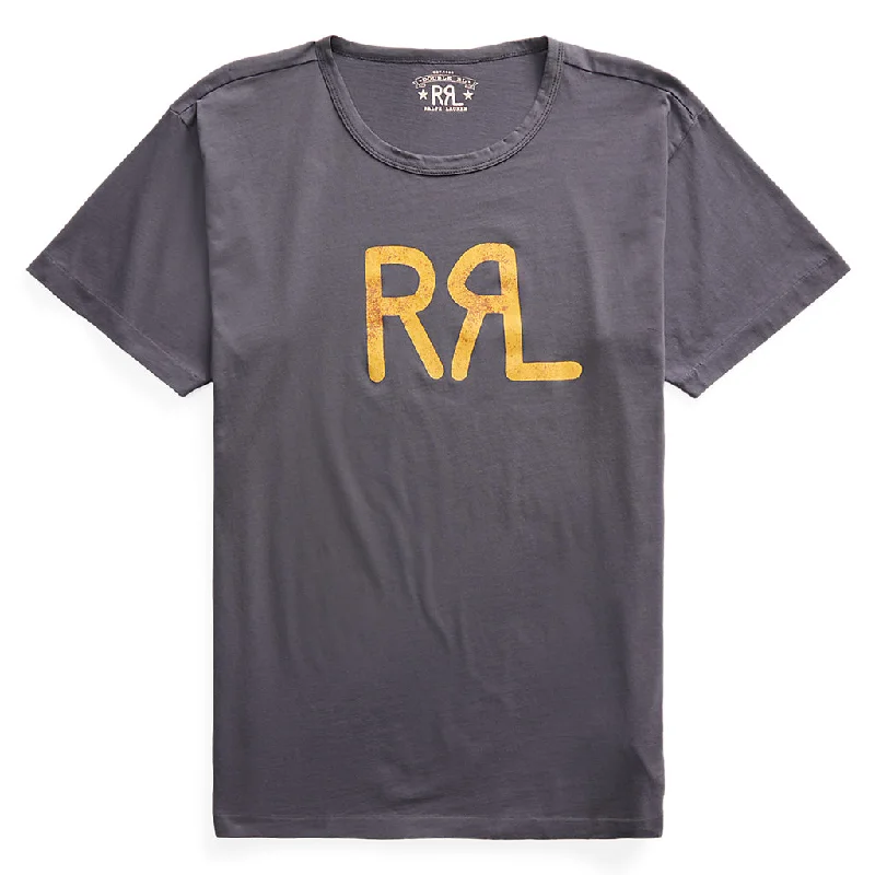 Double RL『LOGO JERSEY T-SHIRT』(NAVY)