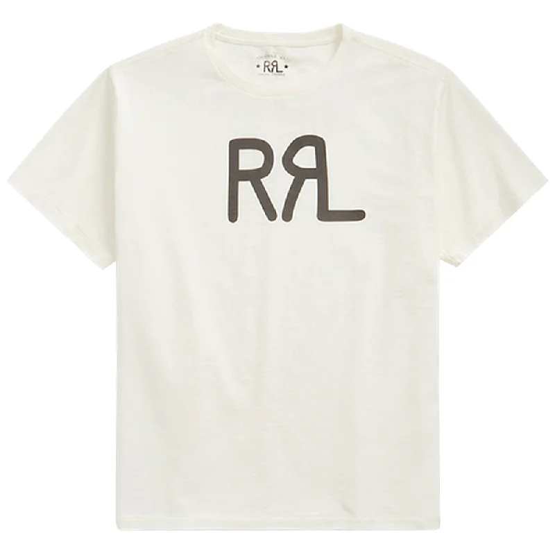 Double RL『LOGO JERSEY T-SHIRT』(WHITE)