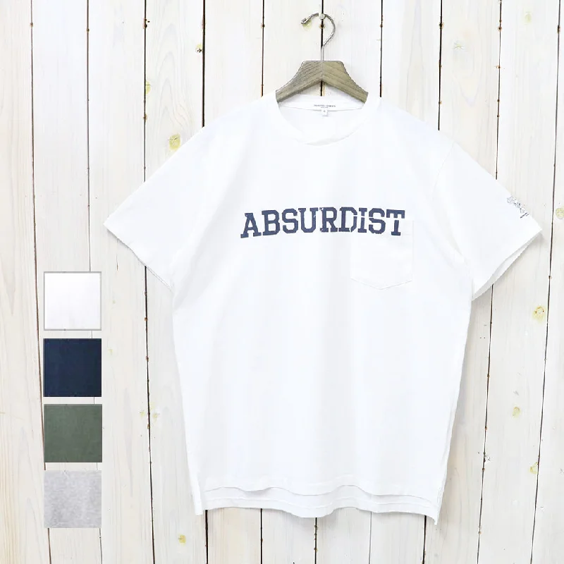 【SALE30%OFF】ENGINEERED GARMENTS『Printed Cross Crew Neck T-shirt-Absurdist』