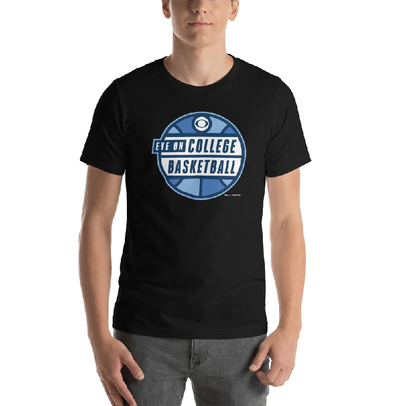 eye-on-college-basketball-eye-on-college-basketball-podcast-logo-adult-short-sleeve-t-shirt