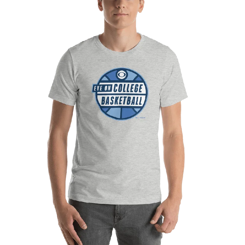 eye-on-college-basketball-eye-on-college-basketball-podcast-logo-adult-short-sleeve-t-shirt