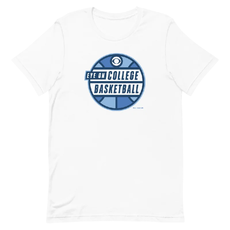 eye-on-college-basketball-eye-on-college-basketball-podcast-logo-adult-short-sleeve-t-shirt