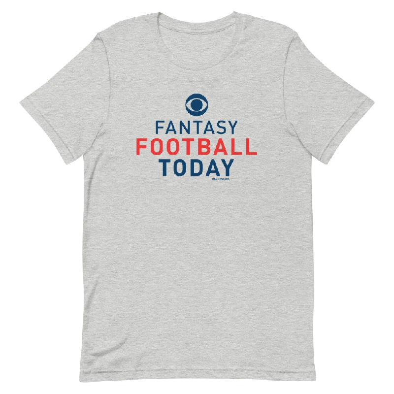 Fantasy Football Today Podcast Logo Adult Short Sleeve T-Shirt