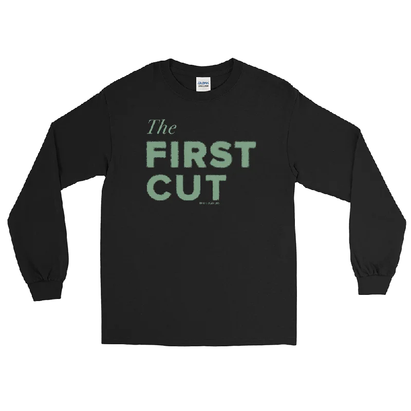 First Cut Golf Podcast Logo Adult Long Sleeve T-Shirt