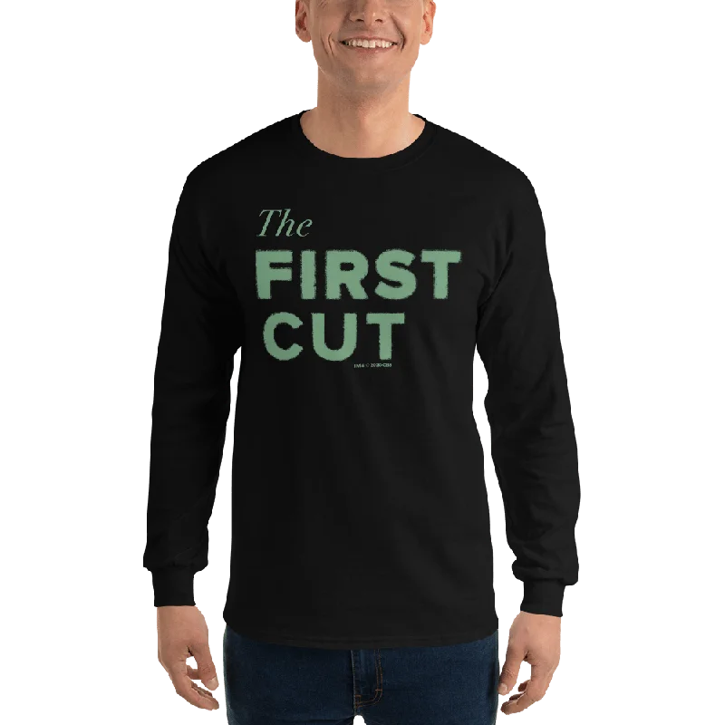 first-cut-the-first-cut-golf-podcast-logo-adult-long-sleeve-t-shirt