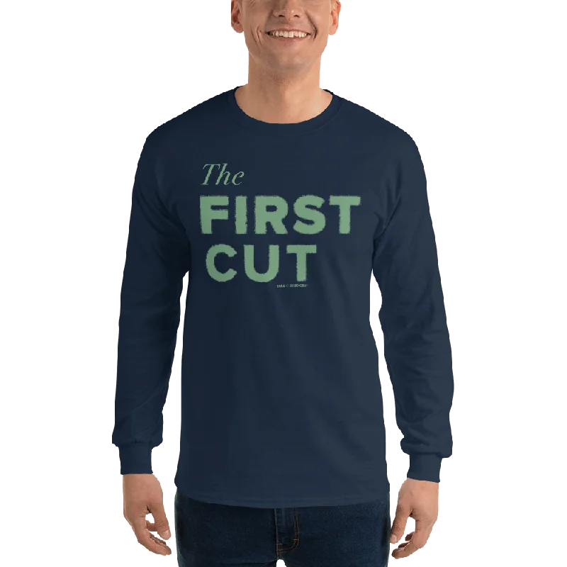 first-cut-the-first-cut-golf-podcast-logo-adult-long-sleeve-t-shirt