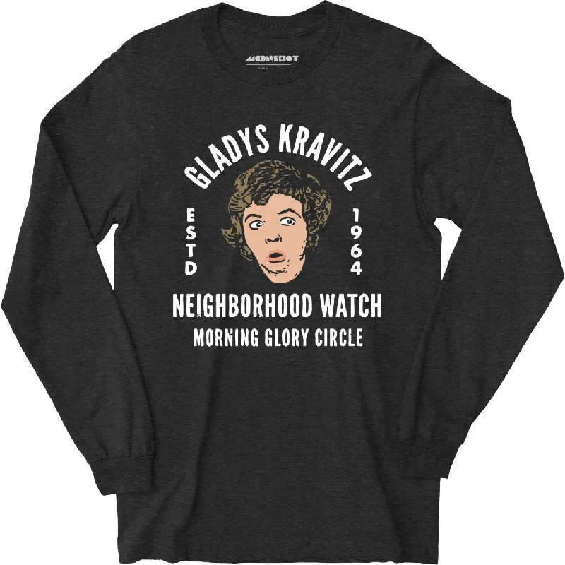 gladys-kravitz-neighborhood-watch-long-sleeve-t-shirt