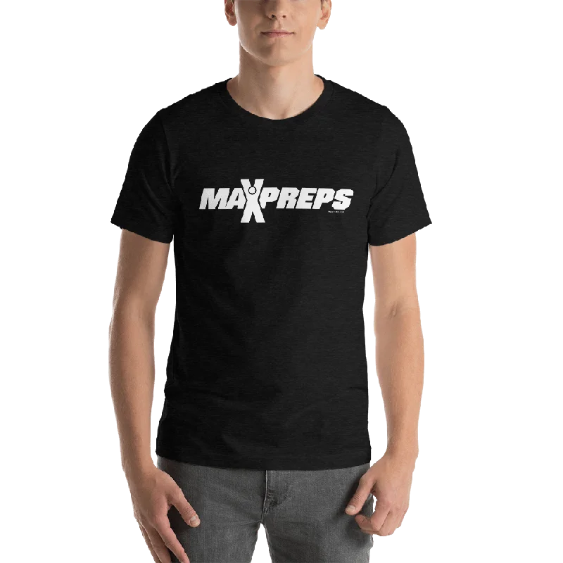 max-preps-maxpreps-logo-white-adult-short-sleeve-t-shirt