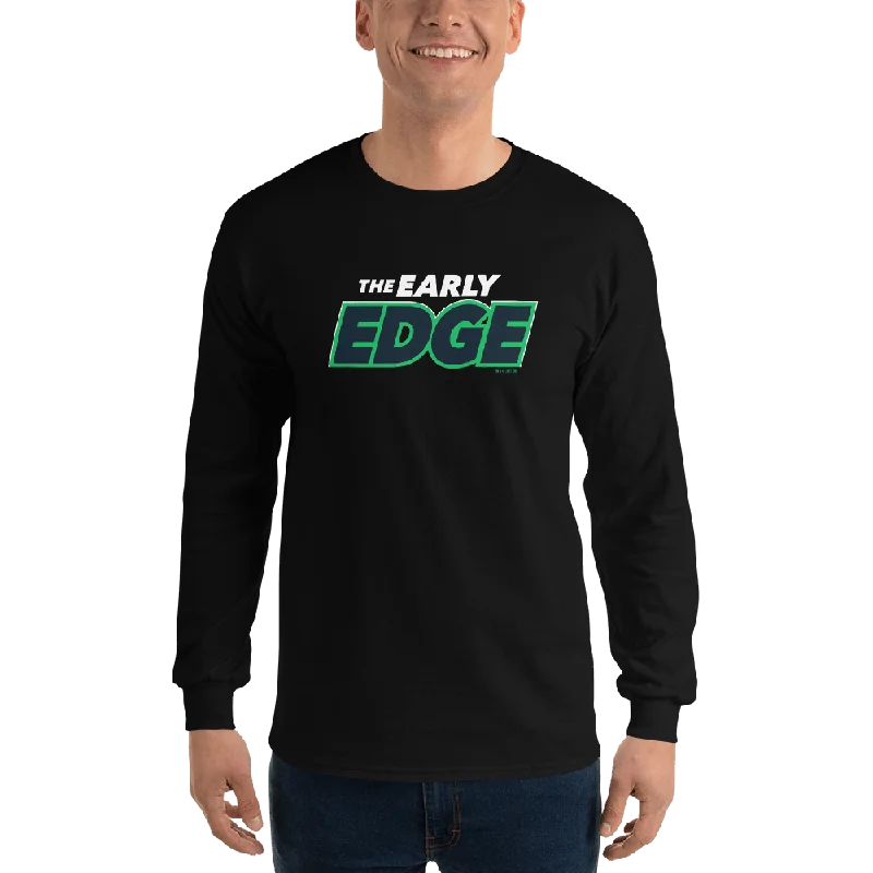 The Early Edge Podcast Logo Adult Long Sleeve T-Shirt