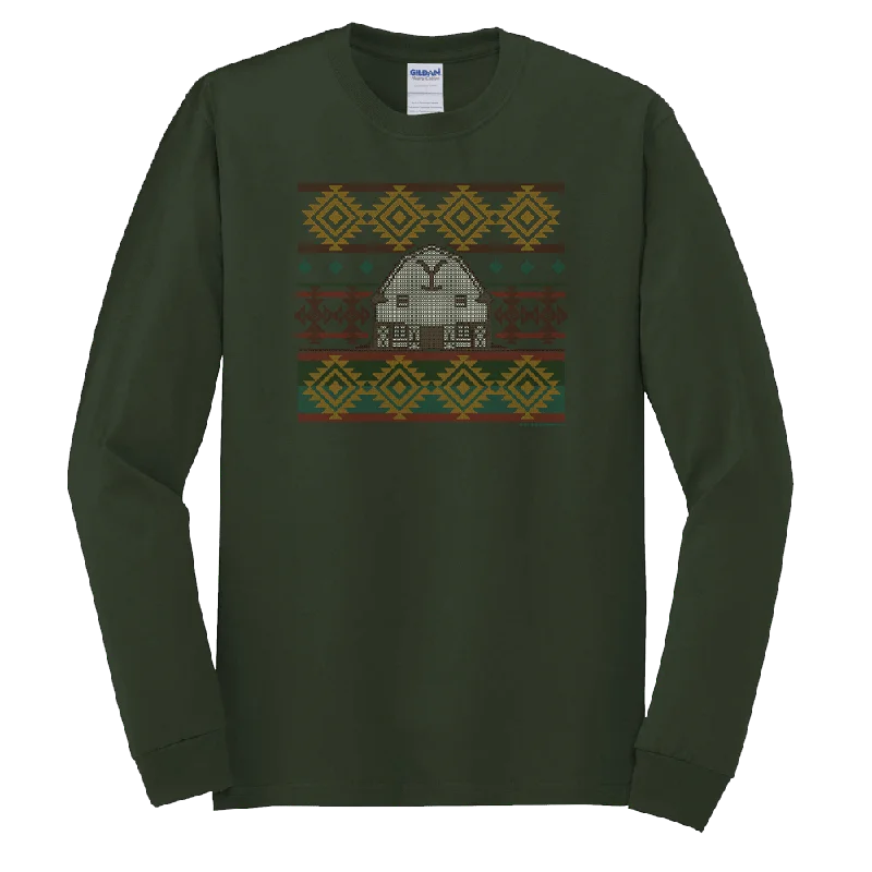 yellowstone-dutton-ranch-holiday-barn-adult-long-sleeve-t-shirt