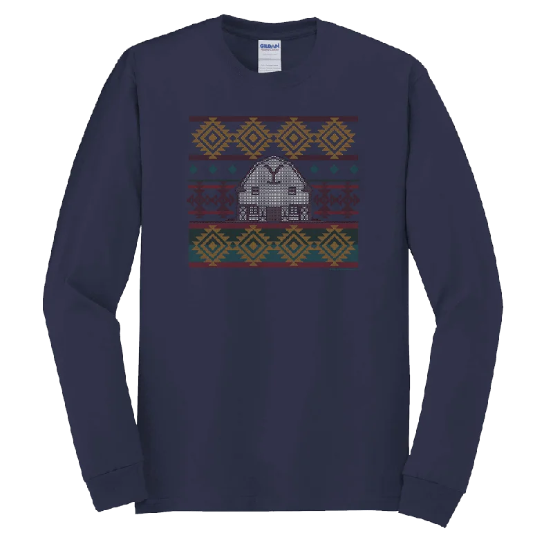 yellowstone-dutton-ranch-holiday-barn-adult-long-sleeve-t-shirt