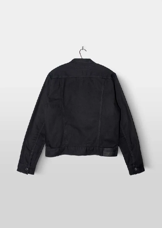 Brooklyn Denim Co. Stretch Denim Jacket - Black