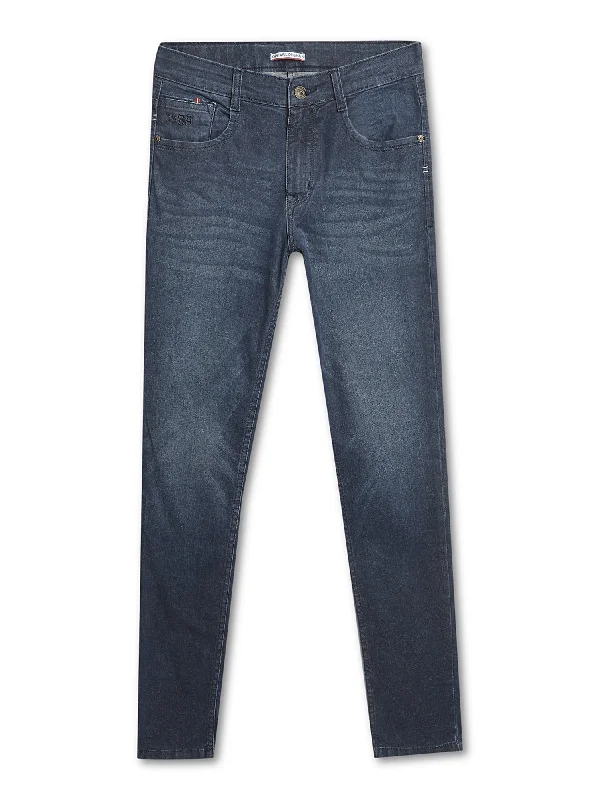 Cantabil Boys Stretchable Blue Jeans