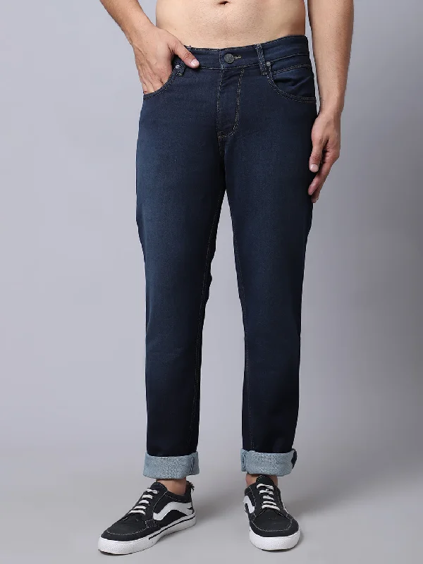 Cantabil Dark Mercerised Men's Denim