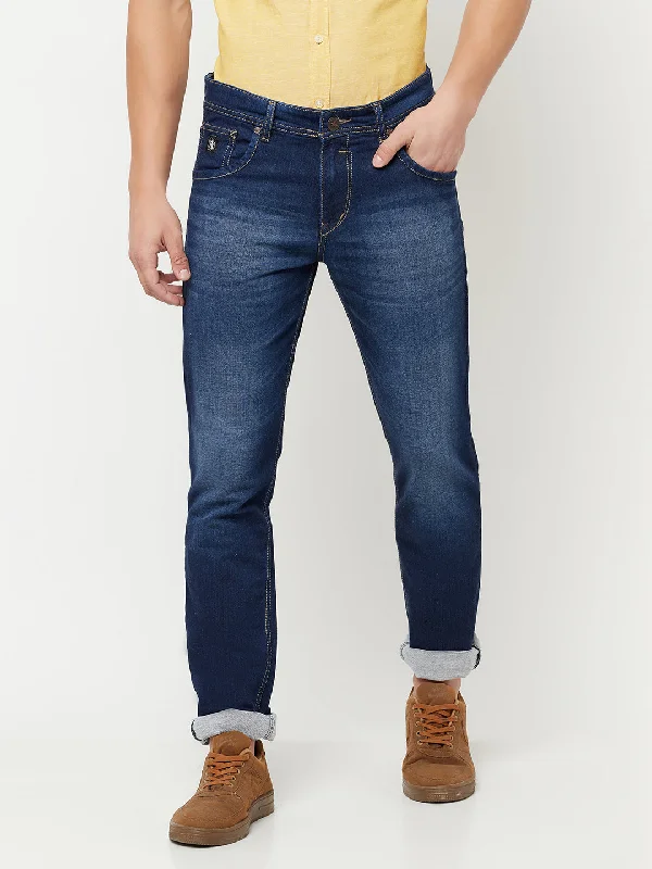 Cantabil Dark Mercerised Men's Denim