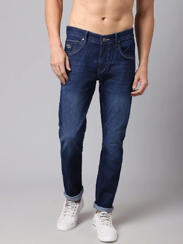 Cantabil Dirty Blue Men's Denim