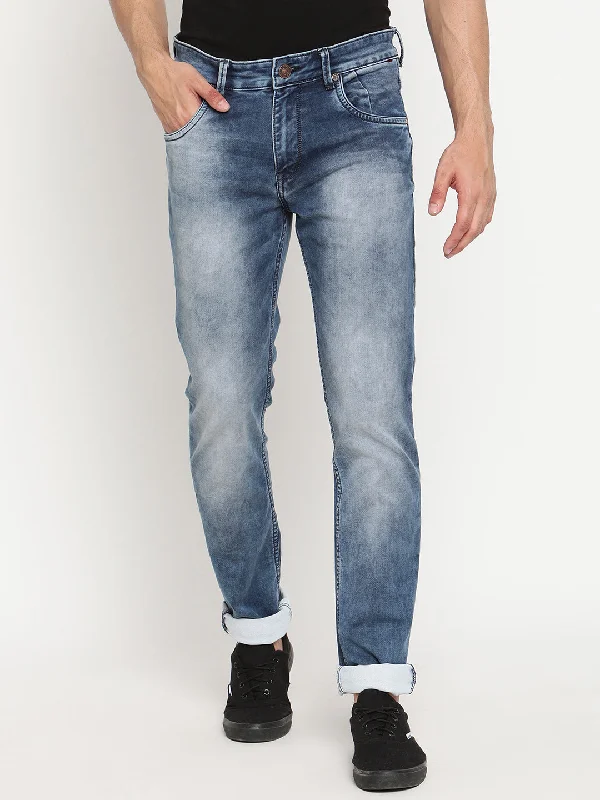 Cantabil Men's Blue Denim