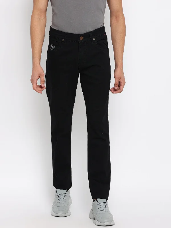 Cantabil Men Black Jeans