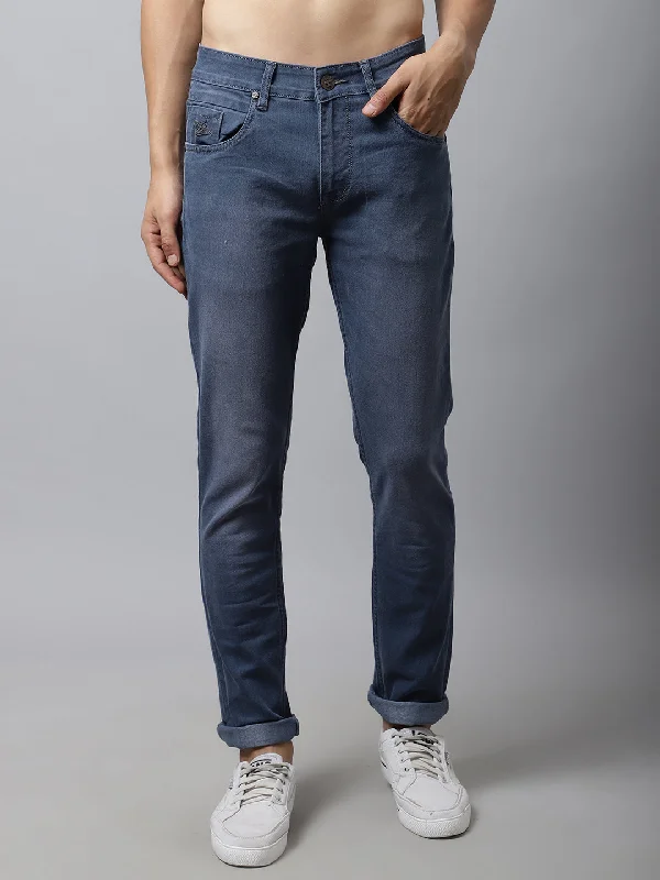 Cantabil Mens Blue Jeans