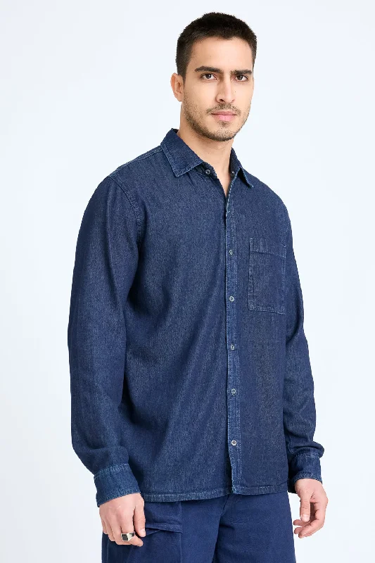 Classic Indigo Men's Shirt