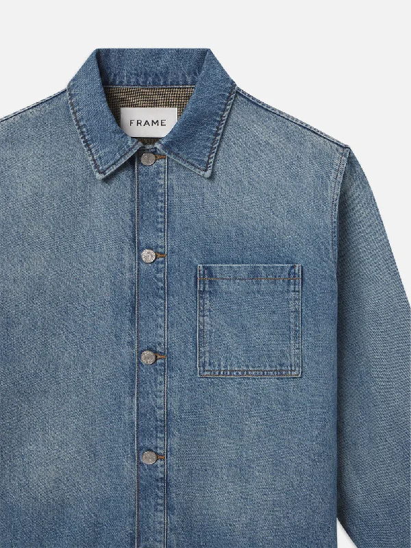 Denim Shirt Jacket -- Frequency