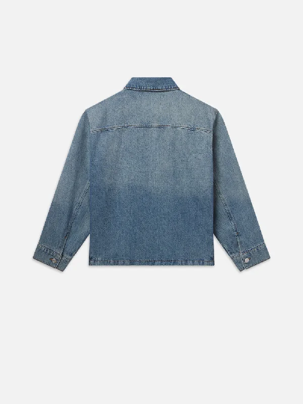 Denim Shirt Jacket -- Frequency