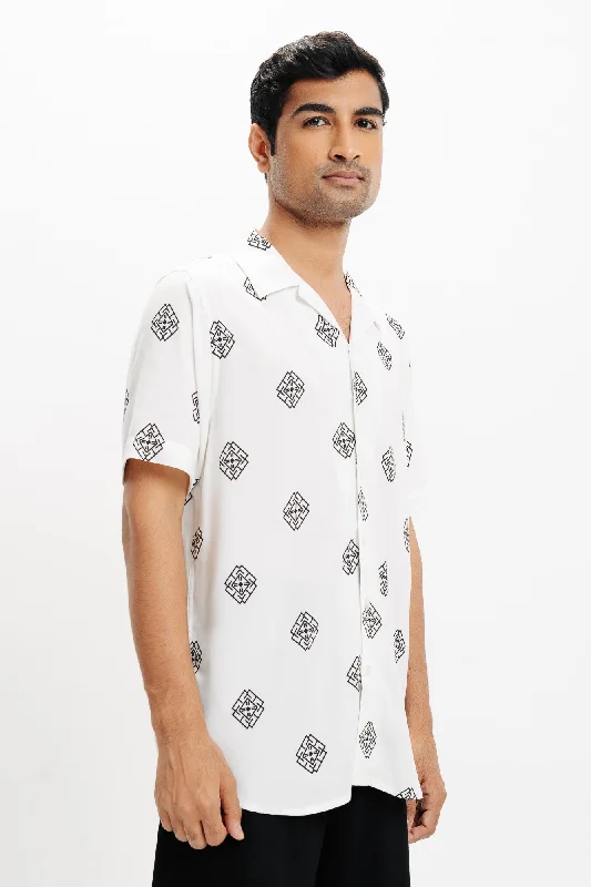 Geo Play Printed Shirt