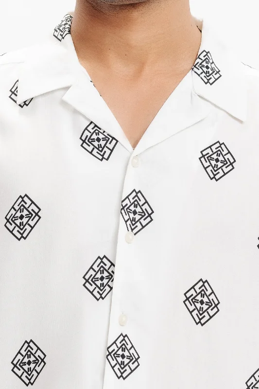 Geo Play Printed Shirt