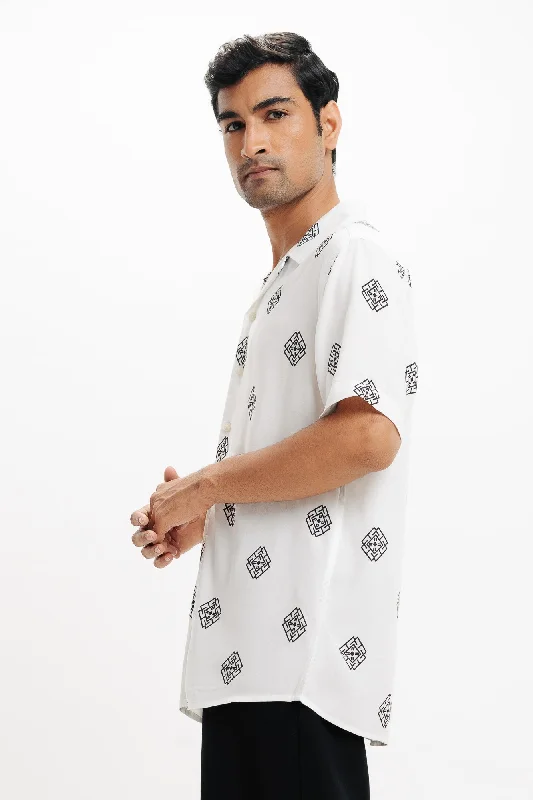 Geo Play Printed Shirt