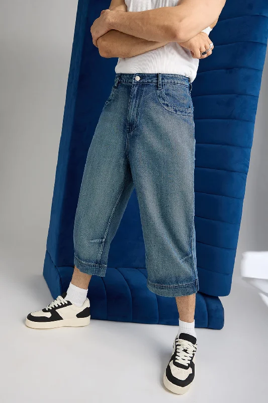 Indigo Denim Jorts