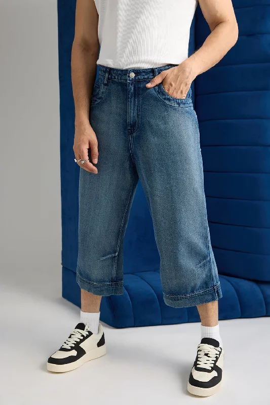 Indigo Denim Jorts