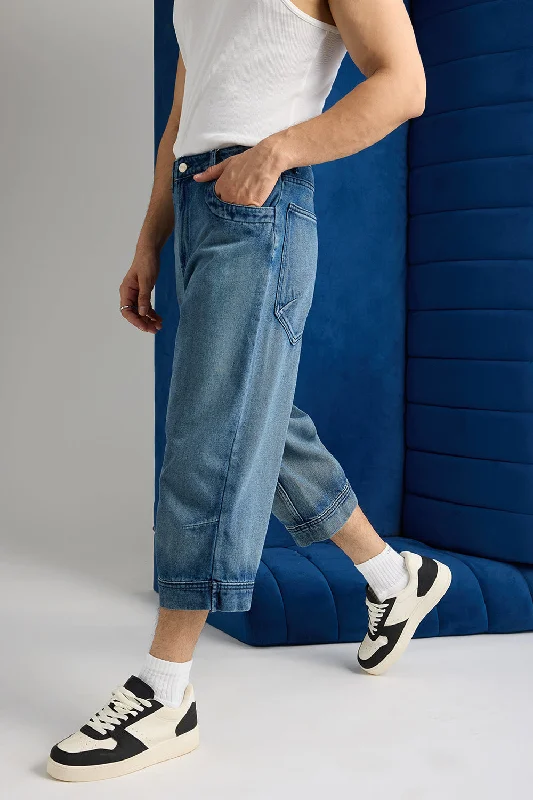 Indigo Denim Jorts