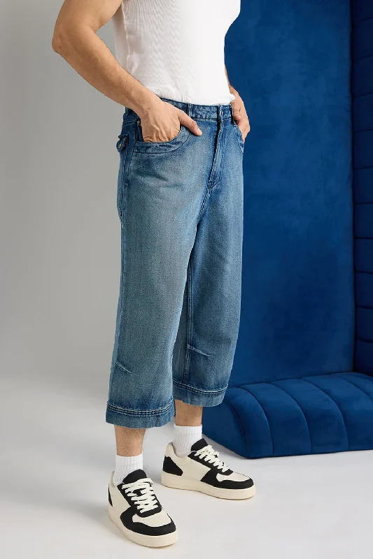 Indigo Denim Jorts