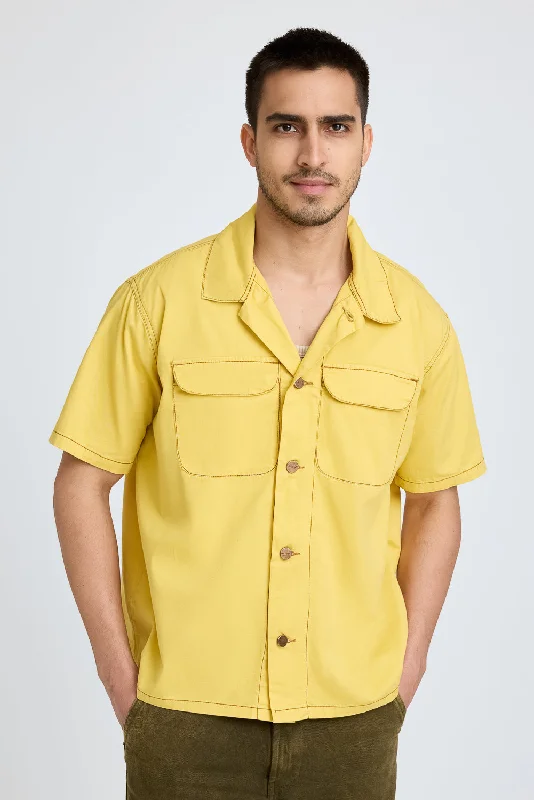 Lemon Boxy Men's Shirt