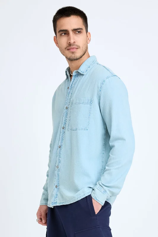 Light Blue Men's Shirt