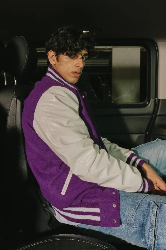 Mardi Gras Men's Varsity Jacket