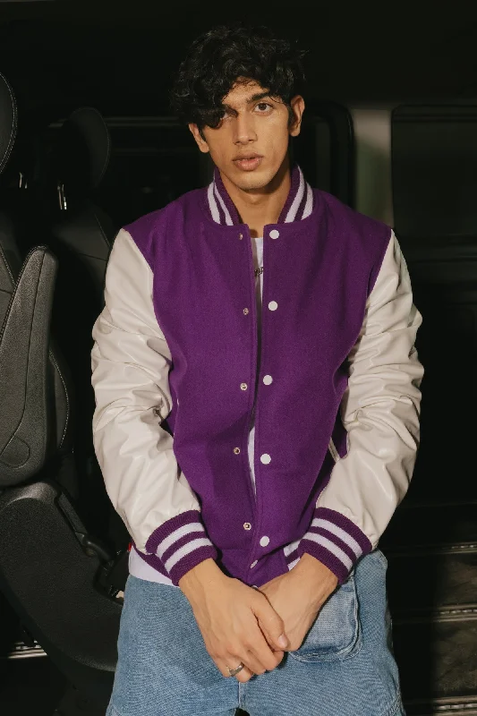 Mardi Gras Men's Varsity Jacket