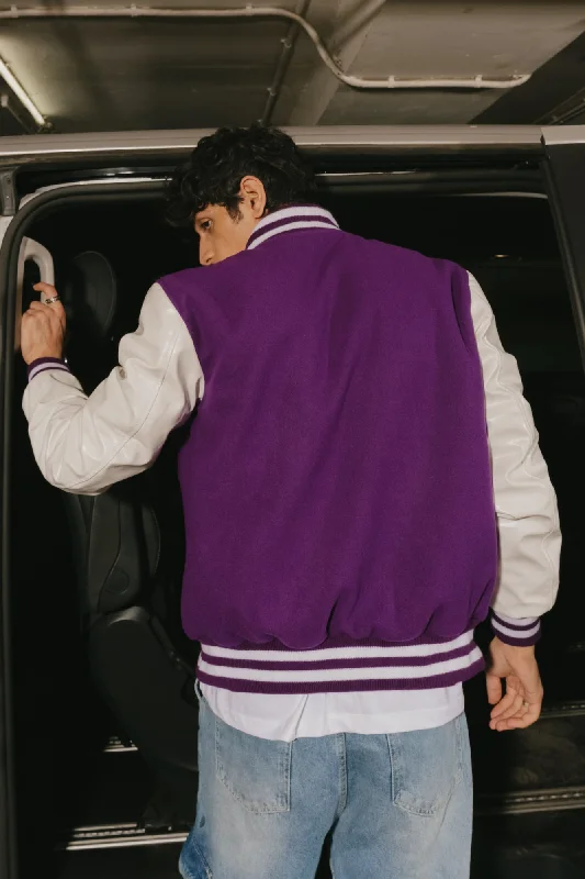 Mardi Gras Men's Varsity Jacket