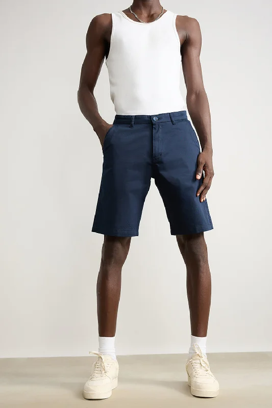 Men's Dark Blue Summer Shorts