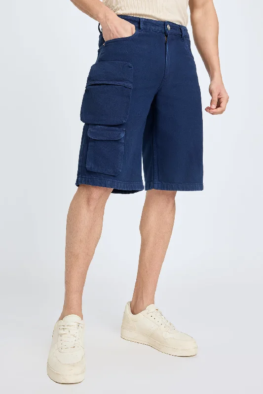 Men's Indigo Blue Shorts