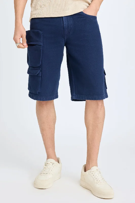 Men's Indigo Blue Shorts